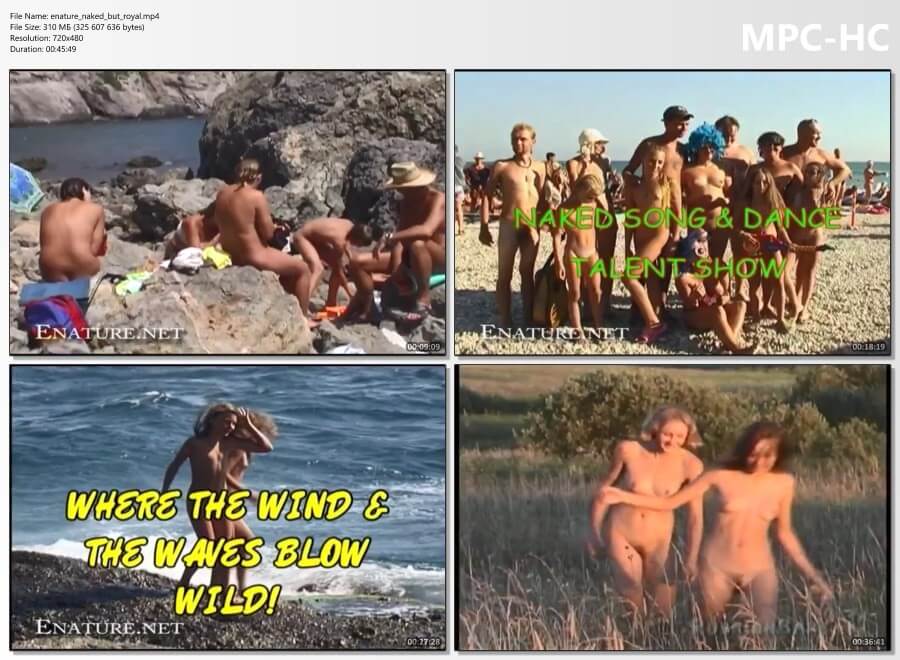 Enature - Naked royal vacation at sea - Harmony and balance are important in this nudist culture