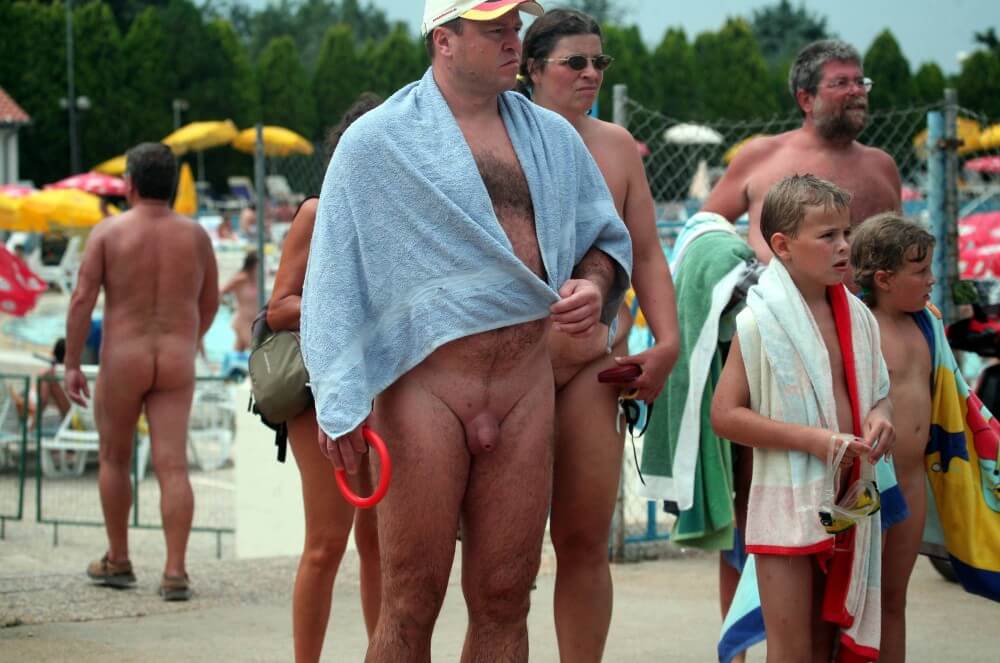 Naturist Pool Resort Exits photos - Nudism promotes mental well-being