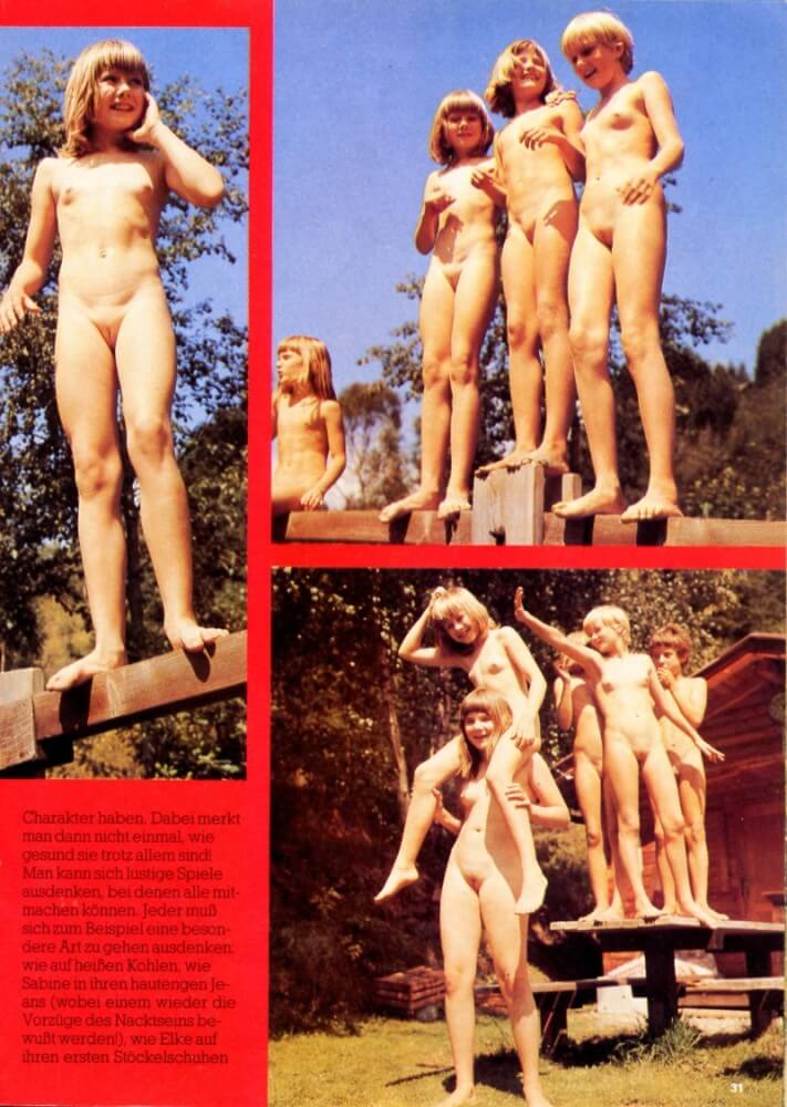 Jung und Frei Nr 9 - Nudist practices help foster respect for differences and individuality