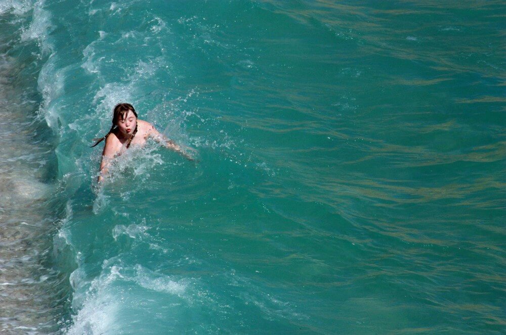 Naturist Cold Water Entry pics - Private nudist club