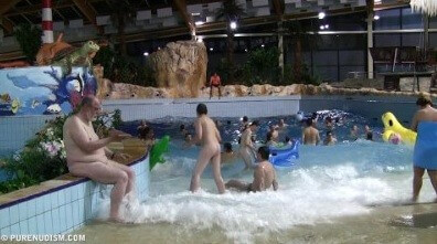 Aqua Extravaganza 4 - Its one thing to see nudists, but another to be a nudist yourself
