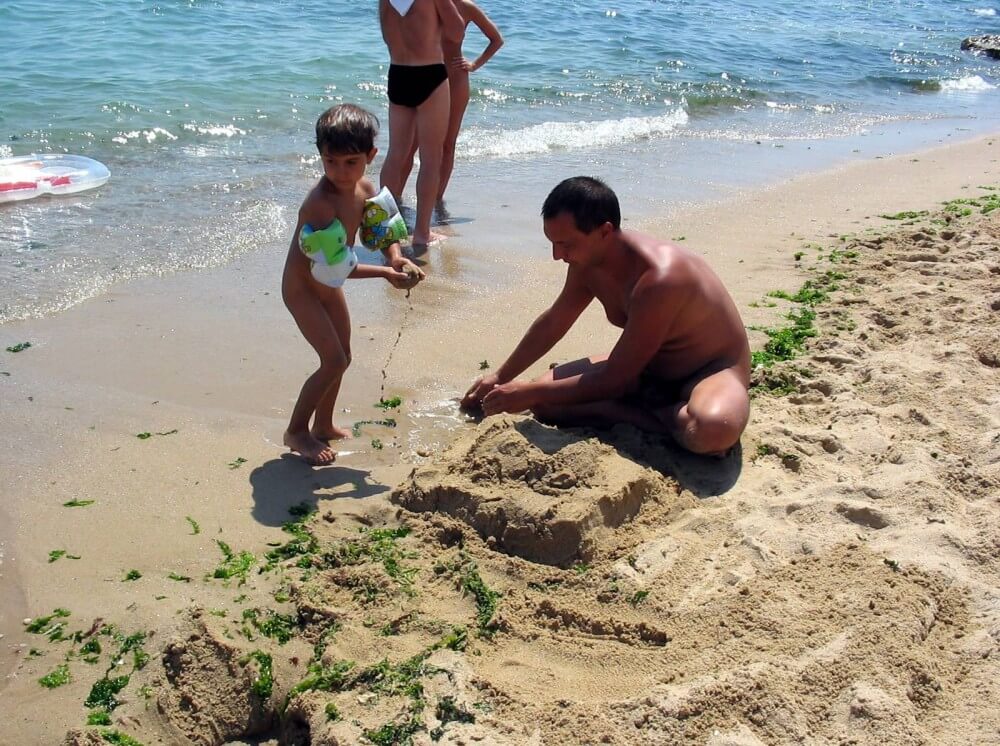 Bulgarian Sandy Paint Over - The practice of nudism fosters trust and honesty