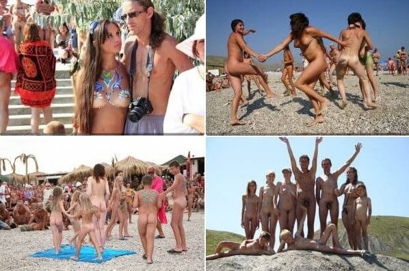 Naturists 2016 photo set - Leaving the house while naked