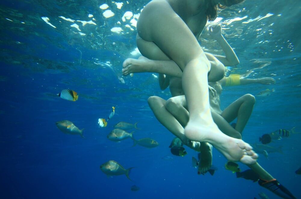 Egyptian Snorkelers Part - Naturism teaches respect for the beauty of the body and its natural forms