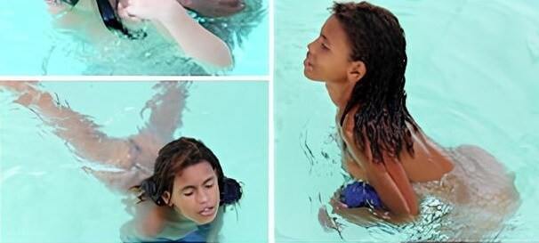 Brazil naturism gallery, Tropic Pool Sunbath 2 - Nudity is perceived as a natural aspect of life