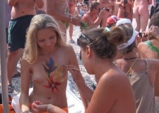 Neptune Ocean Festival # 2 Full HD - Nudism and naturism value harmony