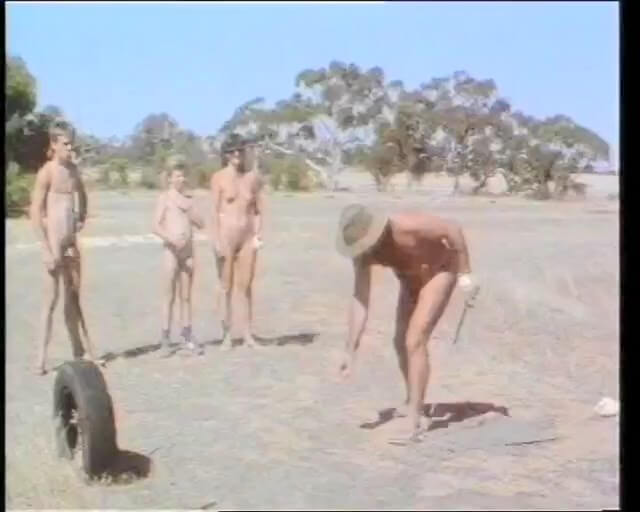 Naturism lifestyle retro - The natural beauty of the body is revealed in nudism