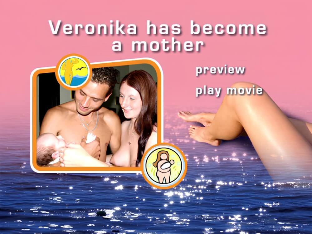 Naturist Freedom: Veronika Has Become a Mother - Happiness is achieved by embracing naturism and nudism in ones life