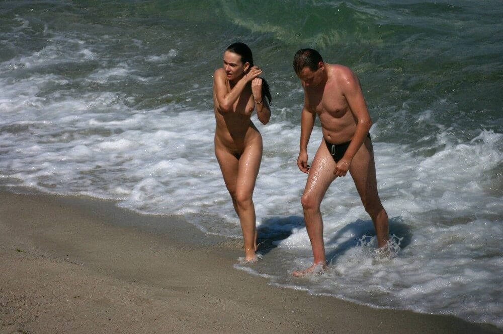 Bulgarian Beach Day Series - Nudity is only possible among people