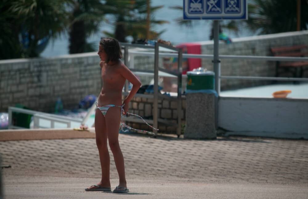 Naturist Pool Walkaround pics - Since ancient times, nudity has had a sacred character