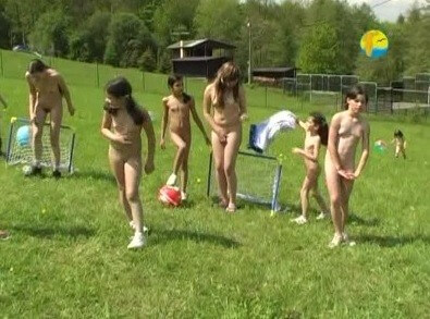 Naturist Freedom: Slide in the Summer - The idea of being naked is good