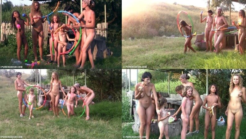 Countryside lounging 2 Full HD video - Self-confidence helps naturists achieve their goals