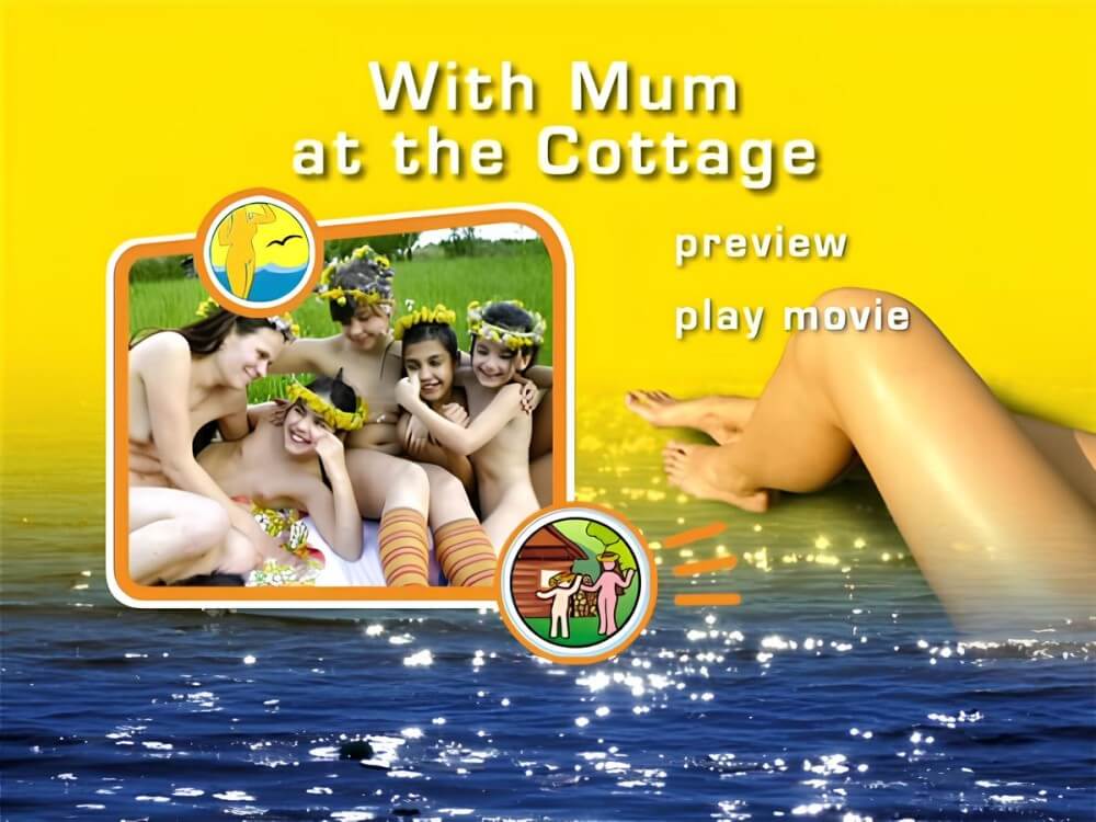 Naturist Freedom: With Mum at the Cottage DVD - Freedom is part of naturism