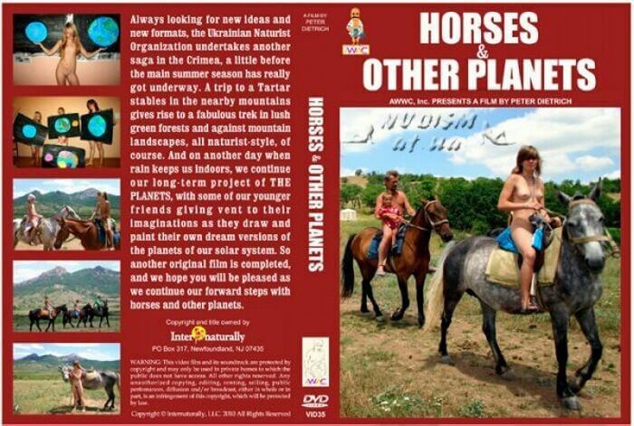 Enature - Horses and Other Planets - Naturism promotes health of mind and body