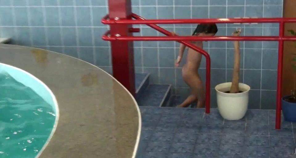 Indoor Swim Exercise - Nudity is a natural part of life for some people on the planet