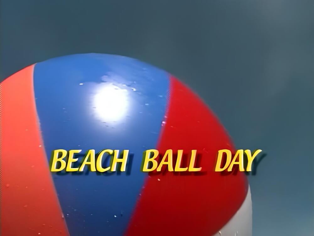 Enature- Beach ball day - Naturism creates harmony with the environment