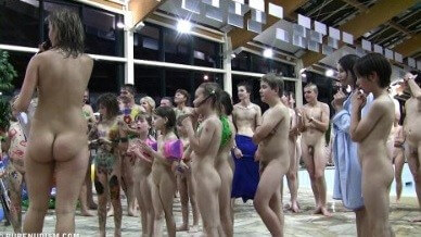 Aqua Extravaganza 3 - Down with Shame—Become a Nudist