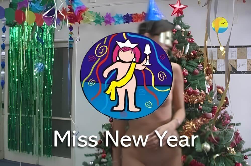Naturist Freedom: Miss New Year - Naturists are open to the world and the environment