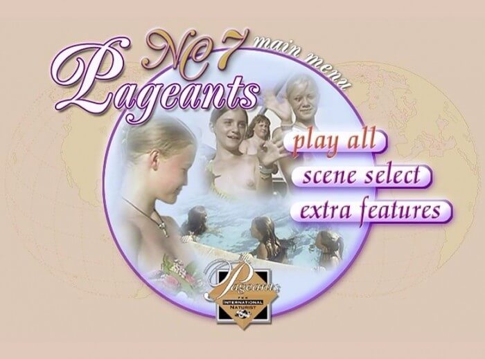 Pageants France # 7 1999 DVD video - Harmony and balance are important in this nudist culture