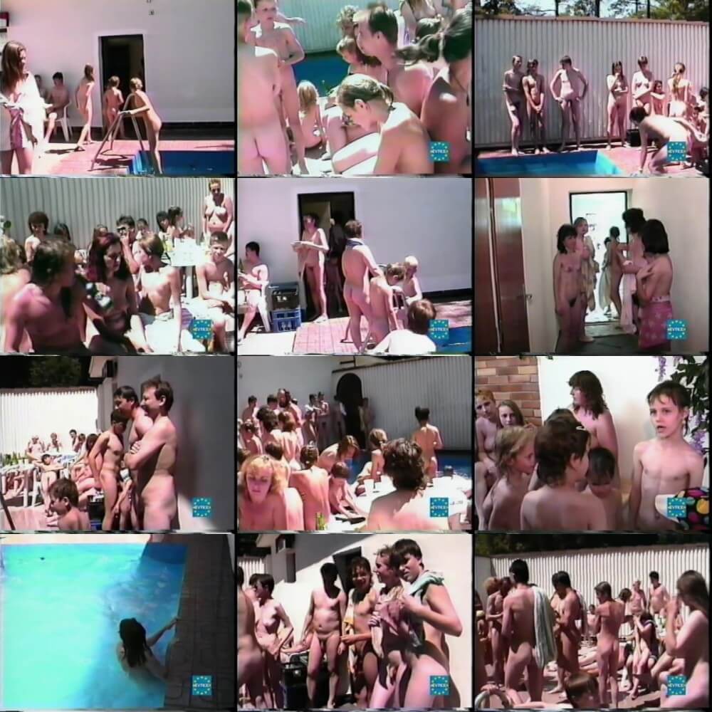 EVFKK - Naked in the Cabana - Nudists appreciate and love nature