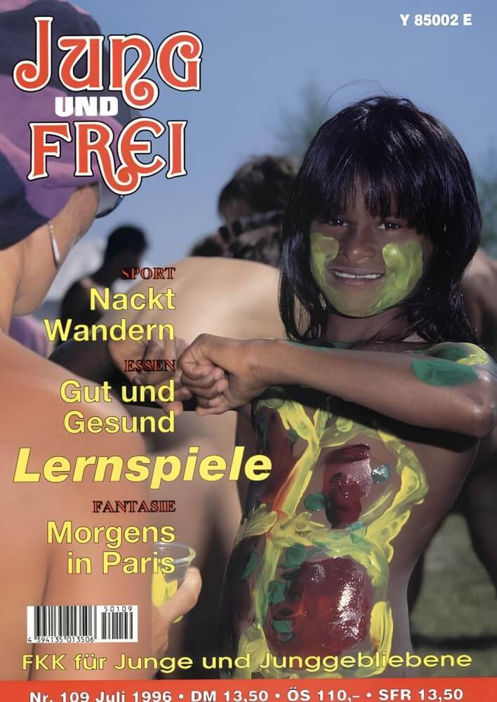 Jung und Frei Nr 109 - Happiness is achieved by embracing naturism and nudism in ones life