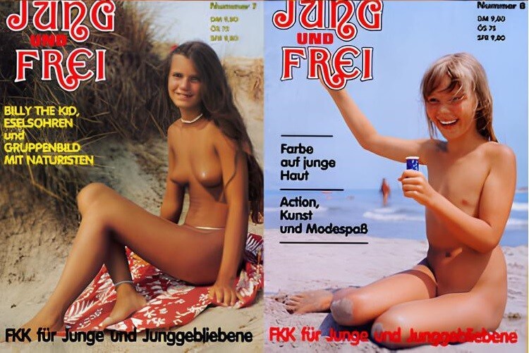 Jung und Frei # 5-8 - Many naked men and women